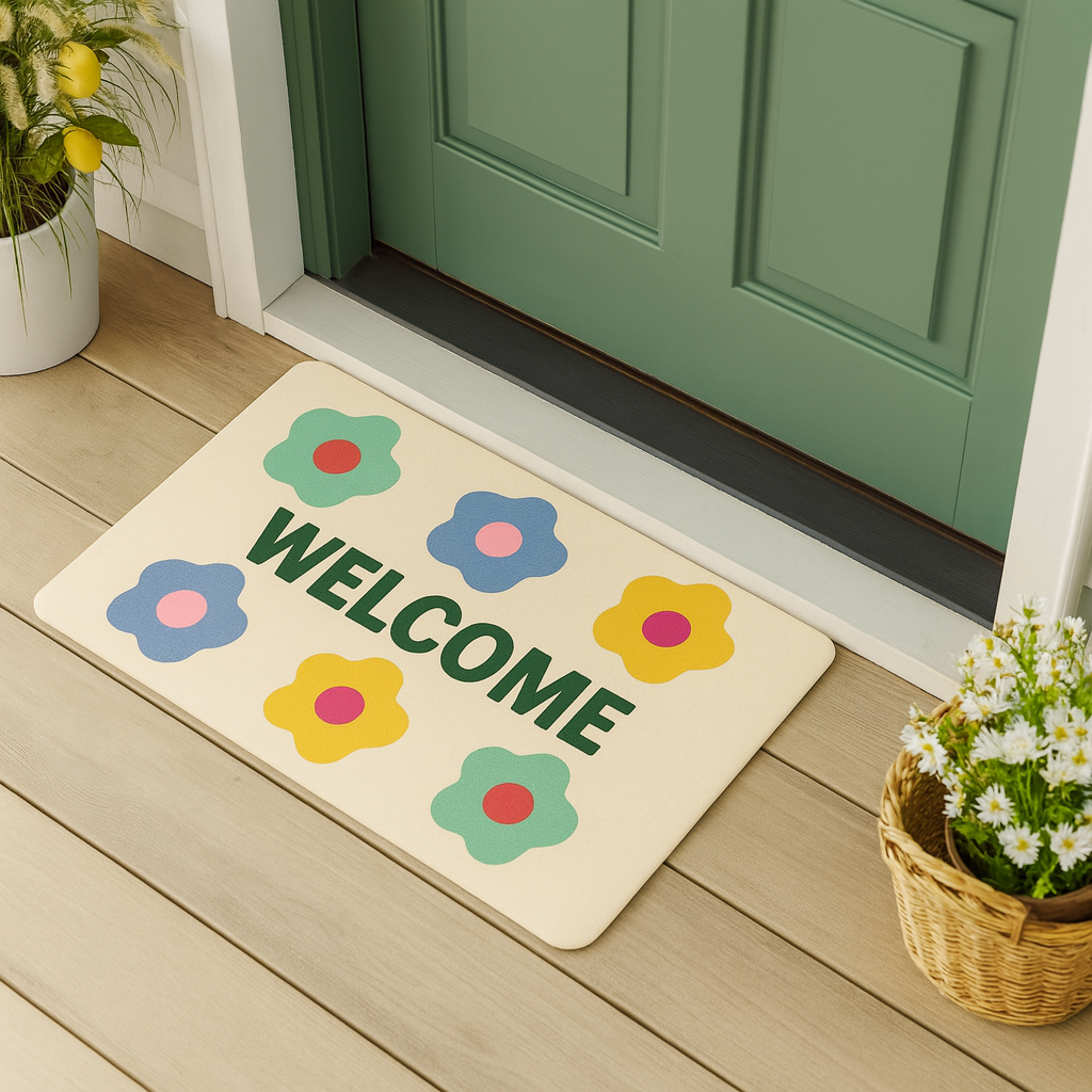 Bloom & Welcome Mat