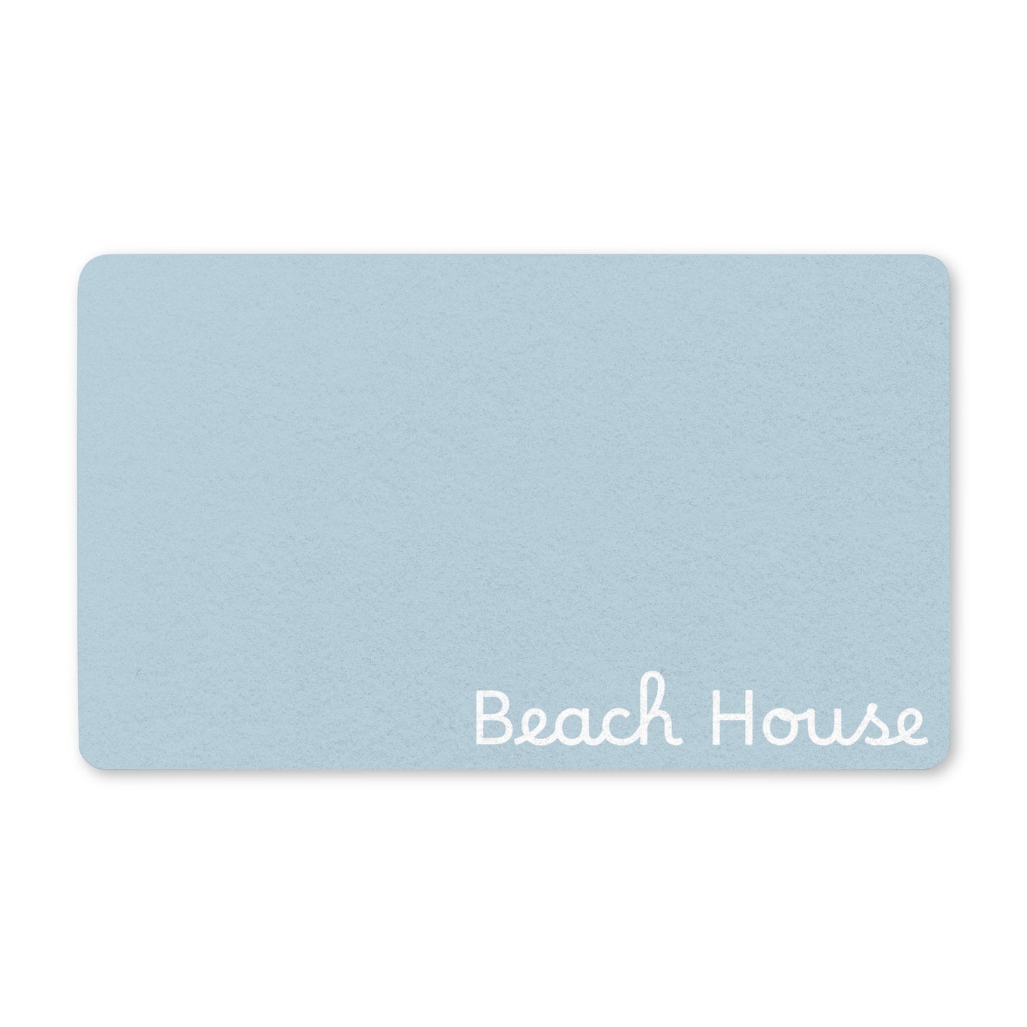 Beach House Soft Blue All-Purpose Mat