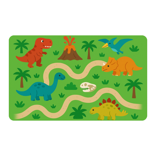 Prehistoric Playtime Adventure Mat