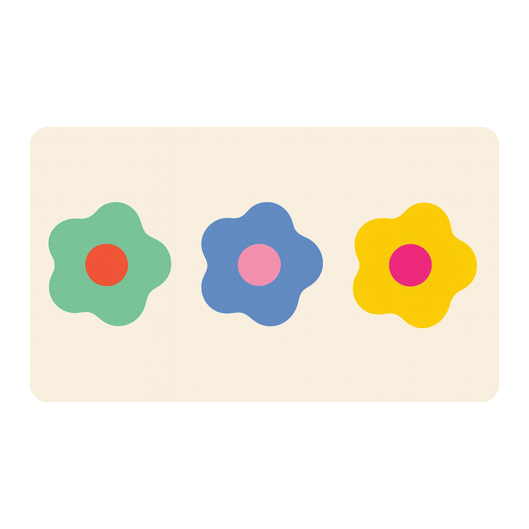 Charming Trio Welcome Doormat