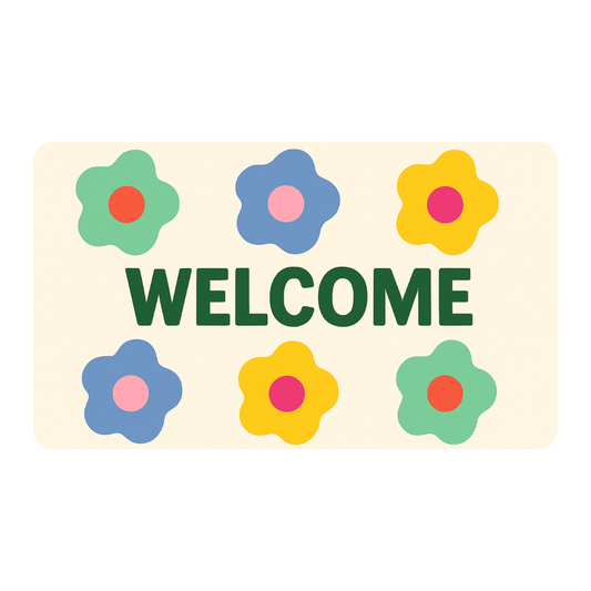 Bloom & Welcome Mat