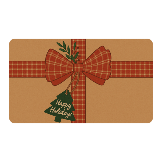 Wrapped in Cheer Doormat