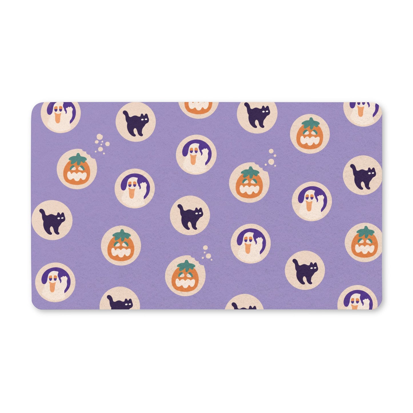 Monster Munch Dusty lavender Purple All-Purpose Mat