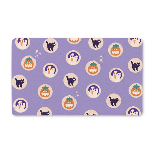 Monster Munch Dusty lavender Purple All-Purpose Mat